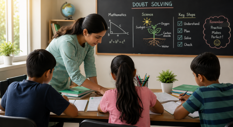 Homework & Doubt Support | GRIV CLASSES - Nursery to Grade 8 Tuition
